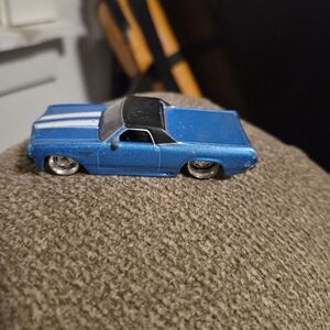 Jada Toys #90743 BigTime Muscle Blue 1970 El Camino SS 1:64 Scale Diecast Car